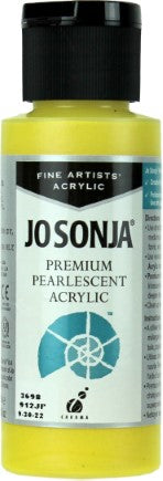Jo Sonja Premium Pearlescent Yellow 2 oz.