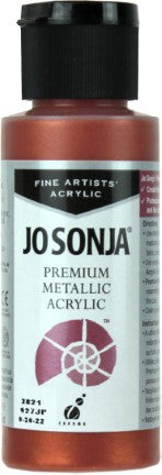 Jo Sonja's Premium Metallic Burnished Copper 2 oz.