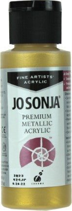 Jo Sonja's Premium Metallic Lustrous Gold 2 oz.