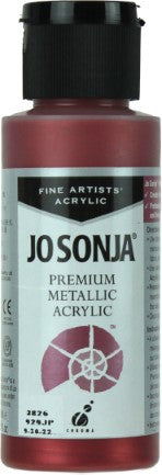 Jo Sonja's Premium Metallic Rose Gold 2 oz.