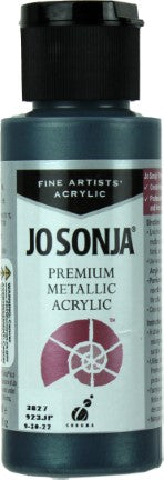 Jo Sonja's Premium Metallic Steel Blue 2 oz.