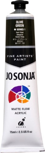 Jo Sonja's Paint Olive Green 2.5 oz.