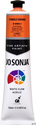 Jo Sonja's Paint Pyrrole Orange 2.5 oz.