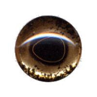 Fish Eye, 24K Gold-Backed, Muskie/Pike 18mm