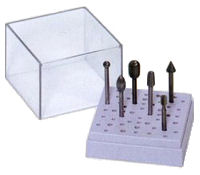 Small Square bur holder with cover