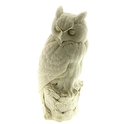 Owl, Great Horned, 1/3  Lifesize - Study Cast