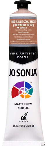 Jo Sonja's Paint Mid Value Cool Beige 2.5oz.