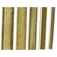 .020" Brass Solid Rod 12" length, 5 pieces
